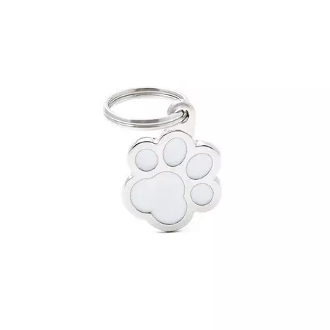 MY FAMILY Medaglietta Zampa Grande Bianca - 