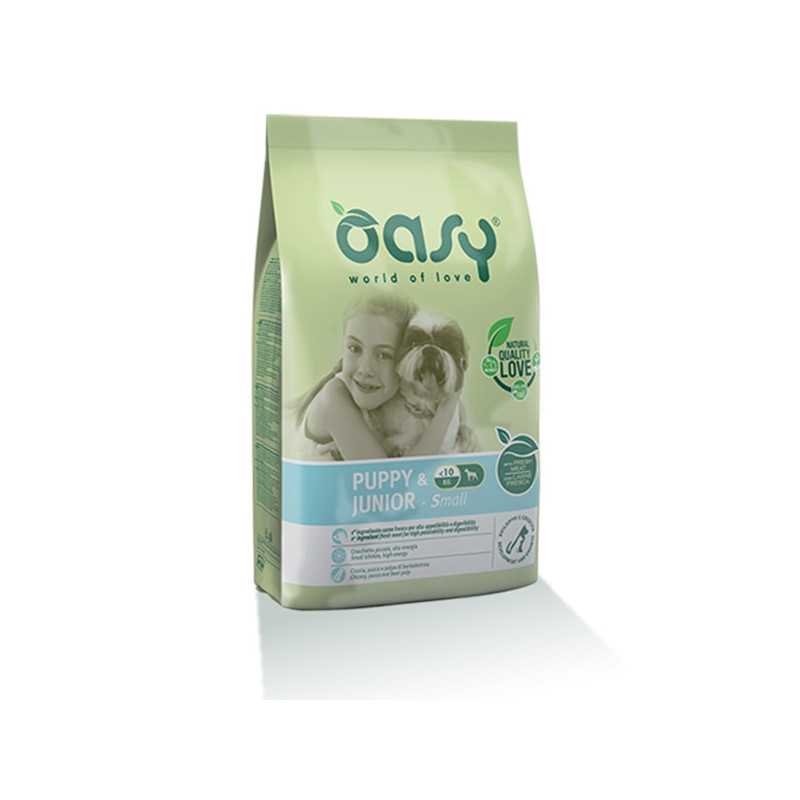 OASY Puppy et Junior Small avec Poulet 3 kg.