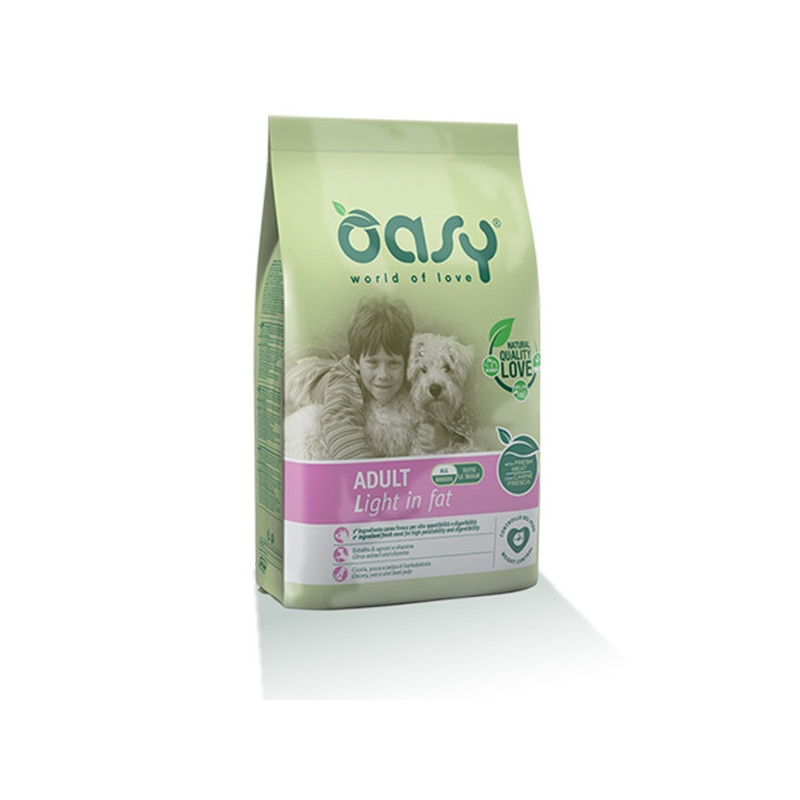 OASY Adult Light in Fat with Chicken 12 kg.