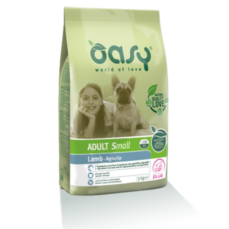 OASY Adult Small con Agnello 3 kg. - 