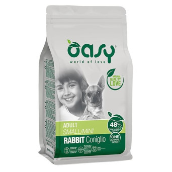 OASY One Animal Protein Adult Small & Mini mit Kaninchen 800 gr.