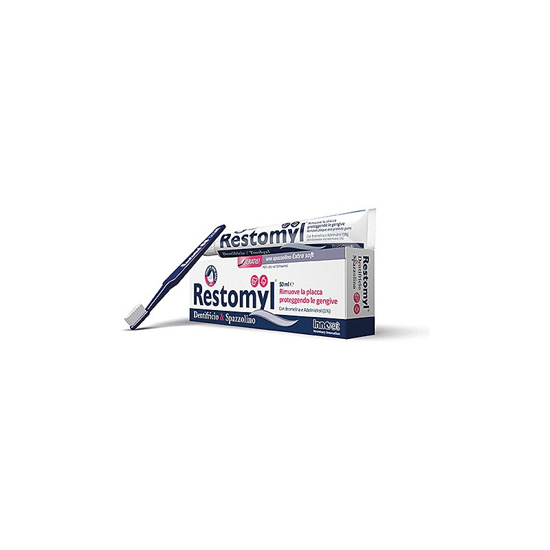 Innovet Restomyl Brosse à dents + Dentrificio Innovet Restomyl Brosse à dents + Dentrificio