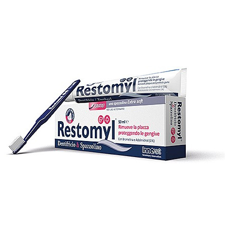 Innovet Restomyl Brosse à dents + Dentrificio