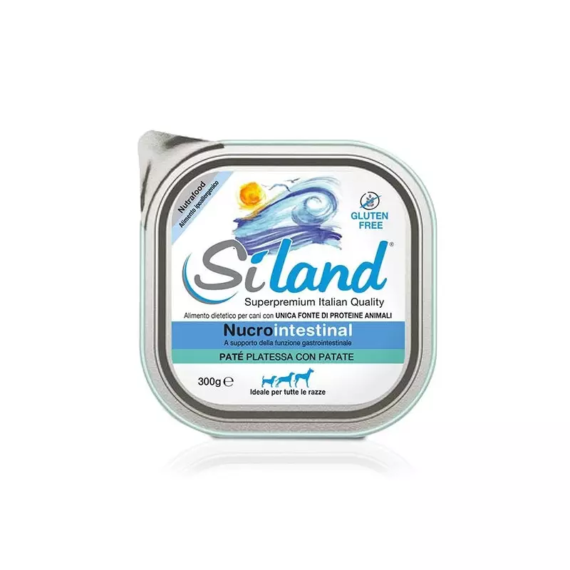 SILAND Nucerintestinal Patè Plaice with Potatoes 300 gr. SILAND Nucerintestinal Patè Plaice with Potatoes 300 gr.