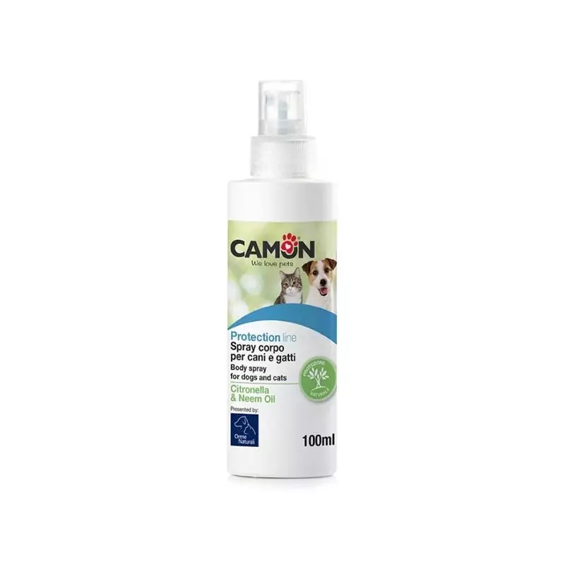 CAMON Spray Corpo con Citronella e Olio di Neem 100 ml. CAMON Spray Corpo con Citronella e Olio di Neem 100 ml.