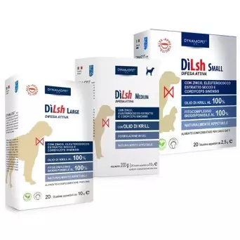 DYNAMOPHET Dilsh Medium Hunde (20 Beutel 10 gr.)