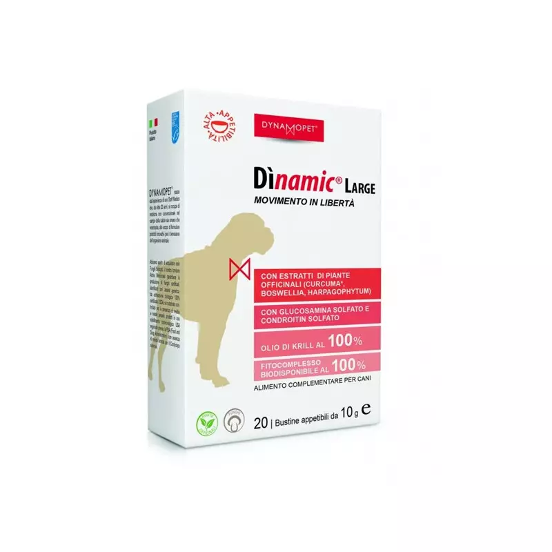 DYNAMOPHET Dinamic Large (20 sachets 10 gr.)