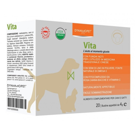 DYNAMOPHET Vita (20 bustine 4 gr.) - 