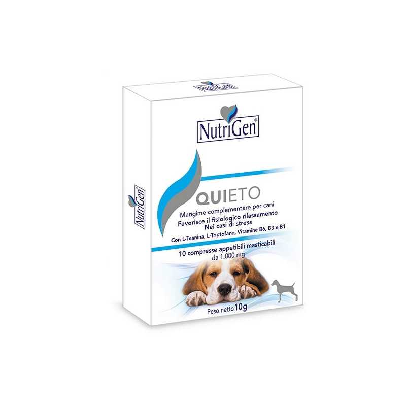 NUTRIGEN Quieto Chien (10 comprimés. da 1 mg.) NUTRIGEN Quieto Chien (10 comprimés. da 1 mg.)