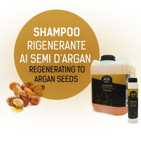 OVER LINE Shampoo Rigenerante ai Semi d'Argan 5 lt. - 