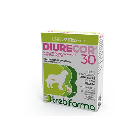 TREBIFARMA Diurecor (30 cpr. da 350 gr.) - 