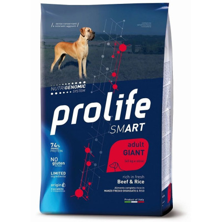 PROLIFE Smart Adult Manzo e Riso Giant 12 kg. - 