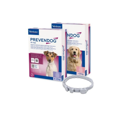 VIRBAC Prevendog-Halsband Hunde 0-5 kg ​​-