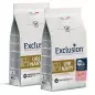 EXCLUSION Diet Urinary Adult Small Breed con Maiale, Sorgo e Riso 2 kg.