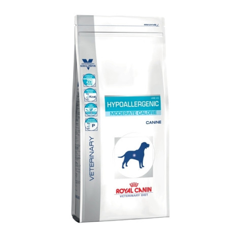 ROYAL CANIN Veterinary Diet Hypoallergenic Moderate Calories 14 kg.