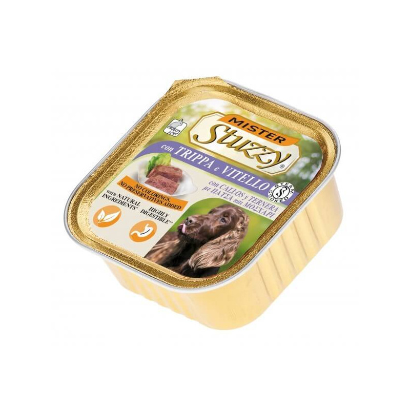 Mister Stuzzy Chien avec Trippa et veau 300 g Mister Stuzzy Chien avec Trippa et veau 300 g