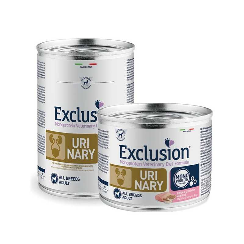 Exclusion Diet Urinary Adult All Breeds avec Porc, Sorgo et Riz 200 g. Exclusion Diet Urinary Adult All Breeds avec Porc, Sorgo et Riz 200 g.
