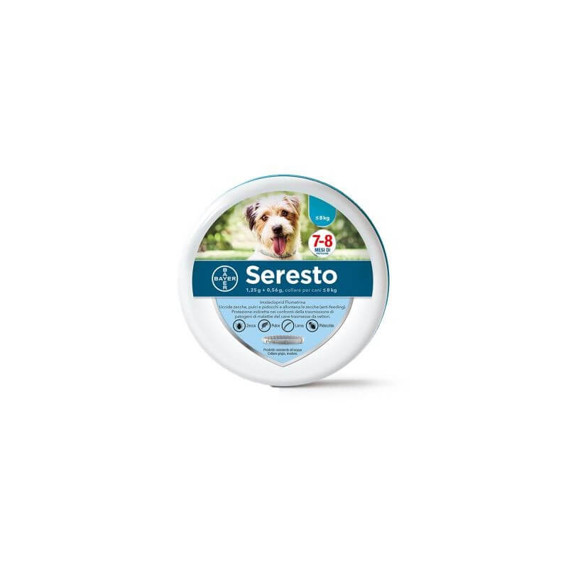 Seresto Collier pour Chien jusqu'à 8 kg 38 cm Seresto Collier pour Chien jusqu'à 8 kg 38 cm