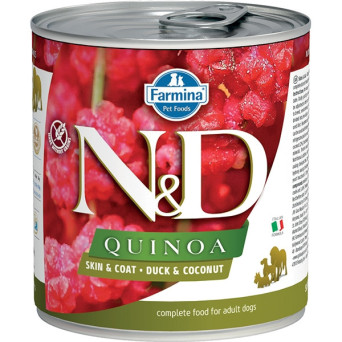 FARMINA Natural & Delicious Quinoa Skin & Coat con Anatra e Cocco 285 gr. - 