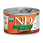 FARMINA Natural et Delicious Quinoa Skin et Coat avec Caille et Cocco 140 g.