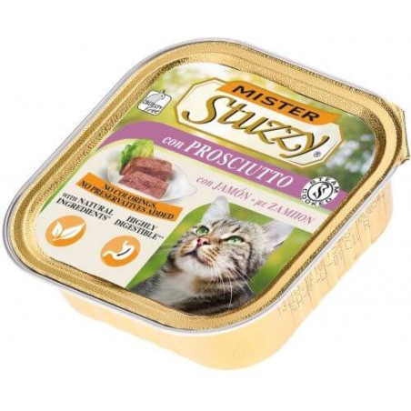 Mister Stuzzy Gatto con Prosciutto 100 Gr. - 