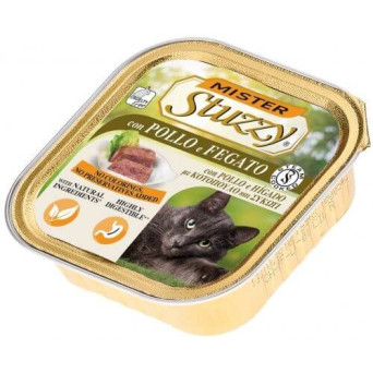 Mister Stuzzy Cat with Chicken and Liver 100 Gr.