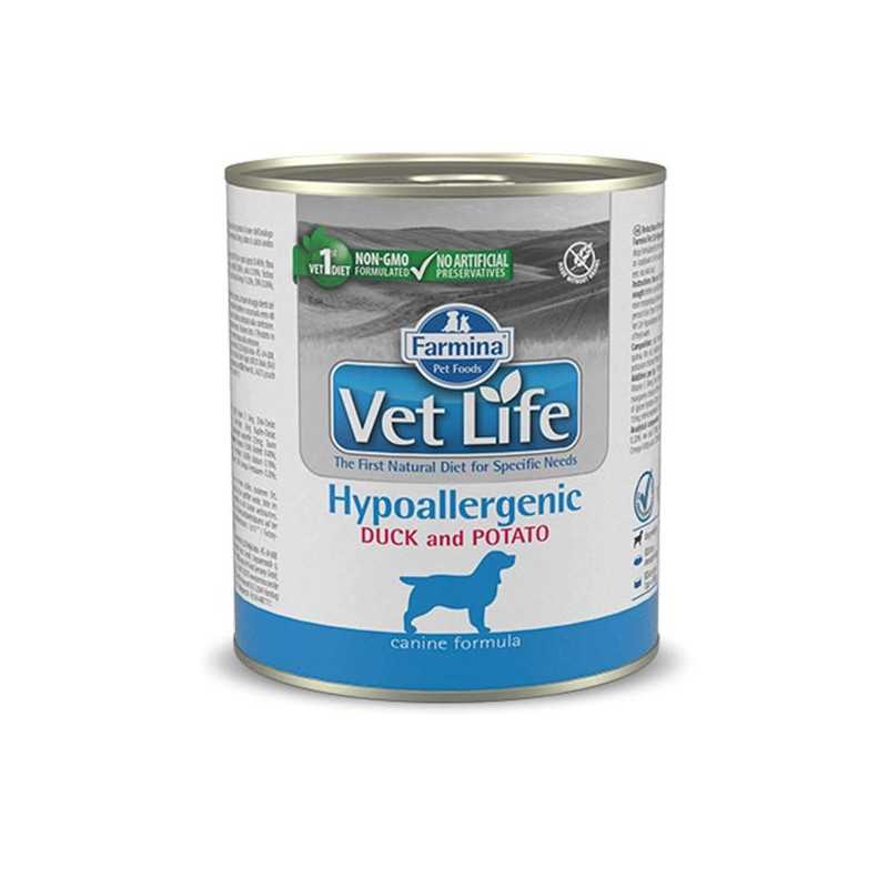 FARMINA Vet Life Hypoallergenic Canard et Pommes de terre 300 g.