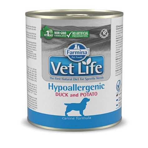 FARMINA Vet Life Hypoallergenic Canard et Pommes de terre 300 g.