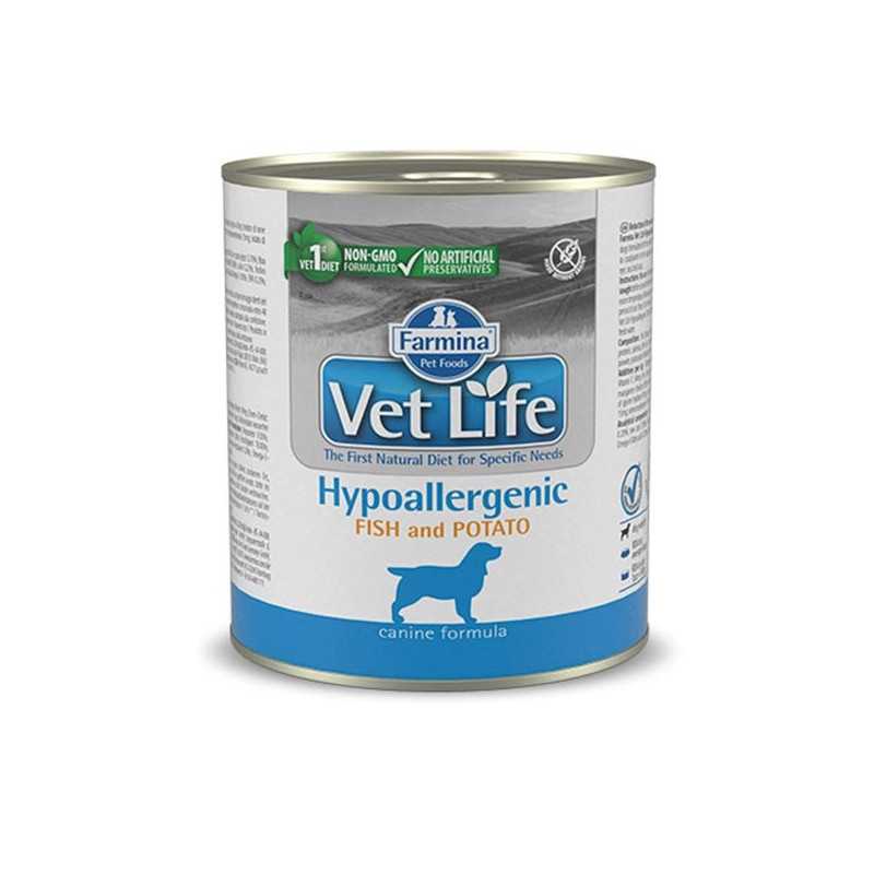 FARMINA Vet Life Hypoallergenic Poisson et Pommes de terre 300 g. FARMINA Vet Life Hypoallergenic Poisson et Pommes de terre 300 g.