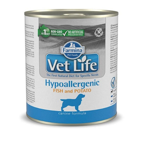 FARMINA Vet Life Hypoallergenic Pesce & Patate 300 gr. - 