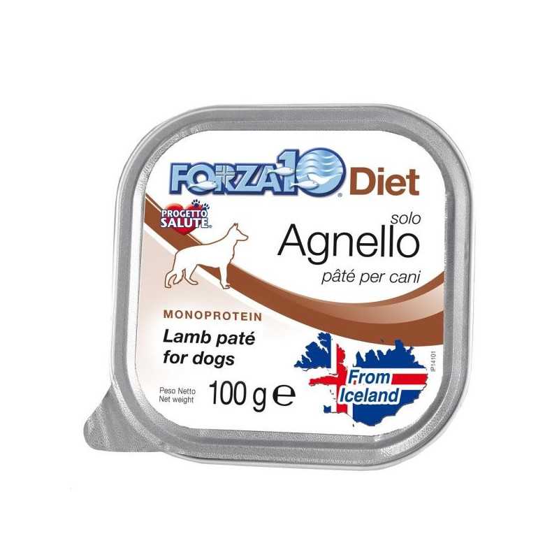 FORZA10 Solo Diet Agneau 300 g. FORZA10 Solo Diet Agneau 300 g.