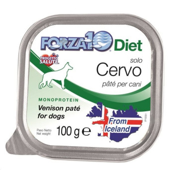 FORZA10 Solo Diet Cervo 100 gr. - 