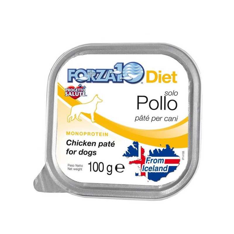 FORZA10 Solo Diet Poulet 100 g. FORZA10 Solo Diet Poulet 100 g.