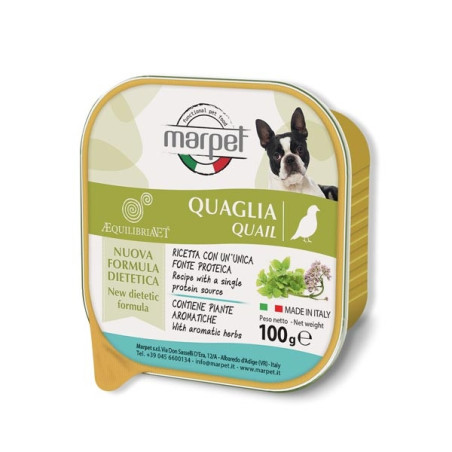 MARPET Equilibriavet Quaglia 100 gr. - 