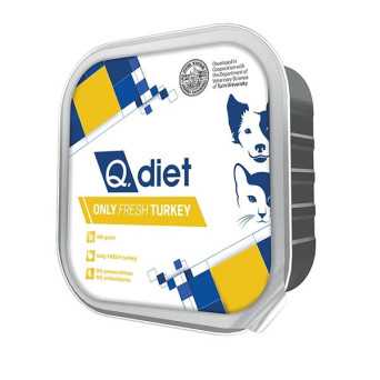 Q. VET Q Diet Only Tacchino 150 gr. -