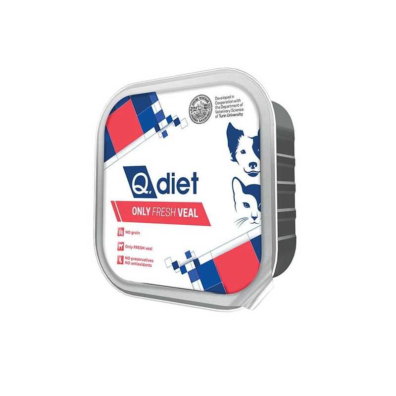 Q. VET Q Diet Only Vitello 150 g.