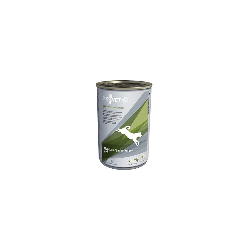 TROVET Hypoallergenes Pferd 12x400 gr.