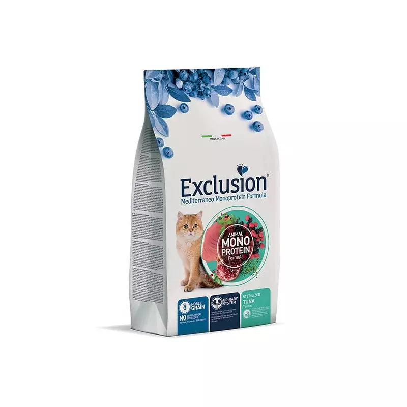 AUSSCHLUSS Mediterraneo Monoprotein Sterilized Adult Alle Rassen Thunfisch 1,50 kg.