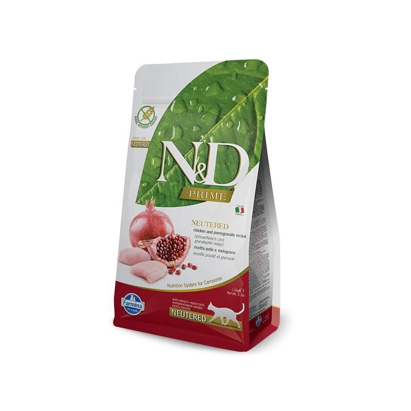 FARMINA n et d Prime Neutered Poulet Grenade 300 g. FARMINA n et d Prime Neutered Poulet Grenade 300 g.