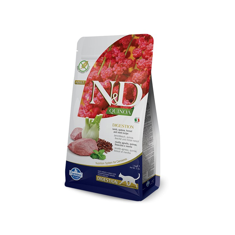 FARMINA n et d Quinoa Digestion Agneau 300 g. FARMINA n et d Quinoa Digestion Agneau 300 g.
