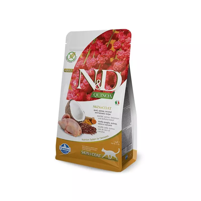 FARMINA n&d Quinoa Skin&Coat Quaglia 300 gr.