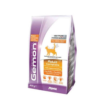 GEMON Gemon Cat Adult Complete con Pollo e Tacchino 400 gr. - 