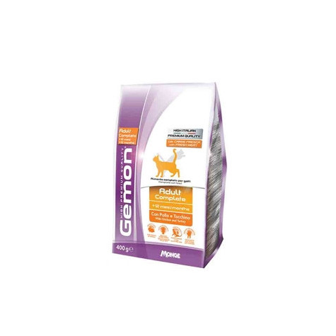 GEMON Gemon Cat Adult Complete con Pollo e Tacchino 400 gr. - 