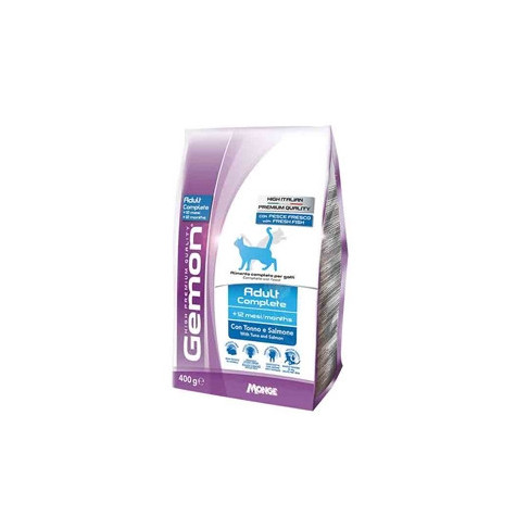 GEMON Gemon Cat Adult Complete with Tuna and Salmon 400 gr.