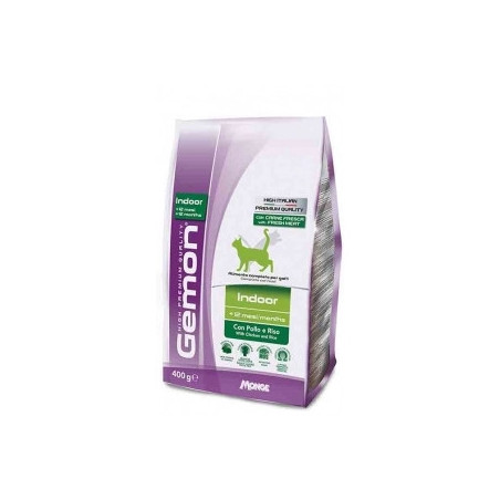 GEMON Gemon Cat Indoor con Pollo e Riso 400 gr. - 