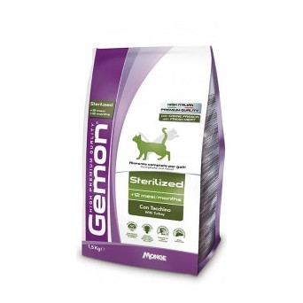 GEMON Gemon Cat Sterilized con Tacchino 1,50 kg. - 