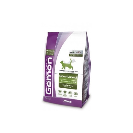 GEMON Gemon Cat Sterilized con Tacchino 1,50 kg. - 