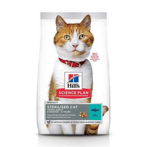 HILL'S Science Plan Adult Sterilised Cat avec Thon 300 g.