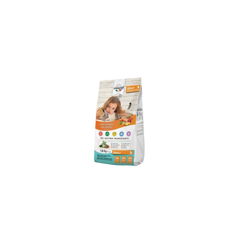 MARPET Equilibria Grain Free Adult Thon et Saumon 350 g.