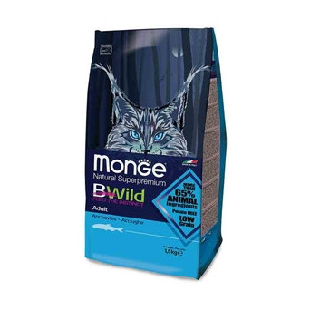 MONGE BWild Adult with Anchovies 1,50 kg.
